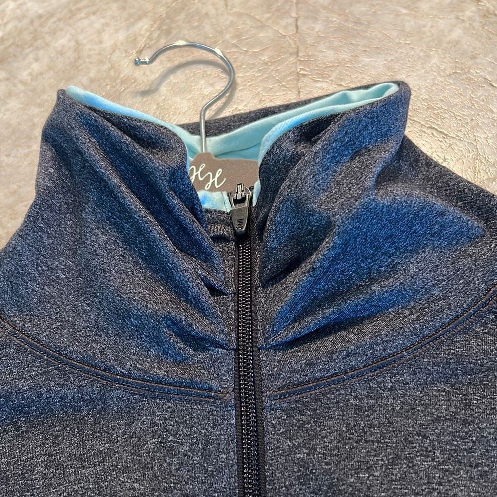 Lucy Gray Fitted Activewear Jacket - image 8